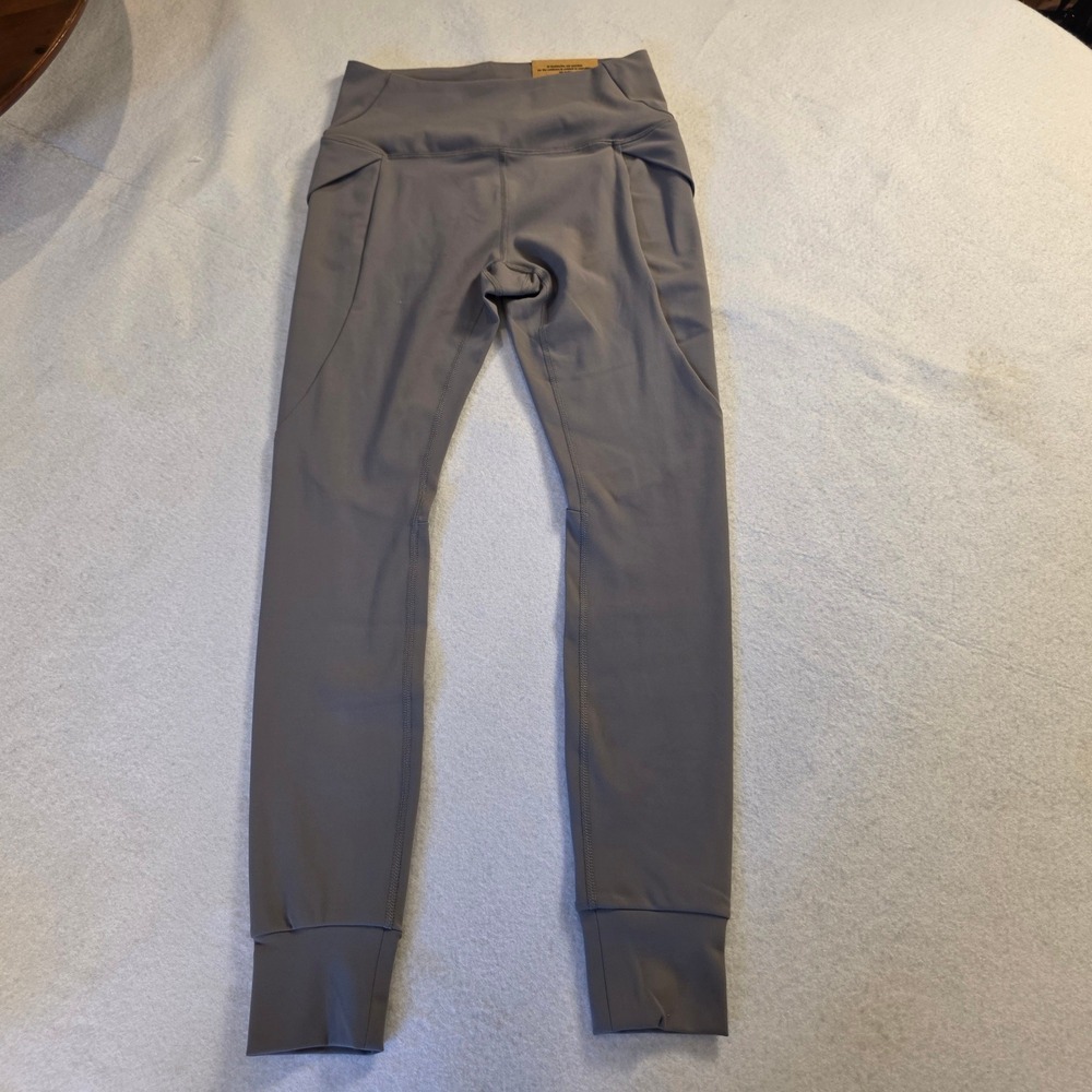 Avalanche Outdoor Supply Co Gray High Waisted Jogging Pants S CA797R3 Leggings